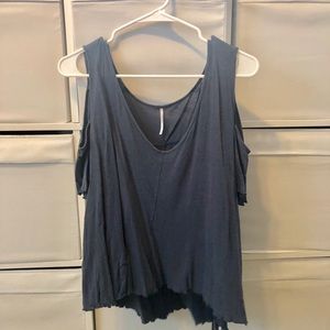 Free People Cold Shoulder Top